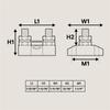 48V DC M10 Battery Power Distribution Set