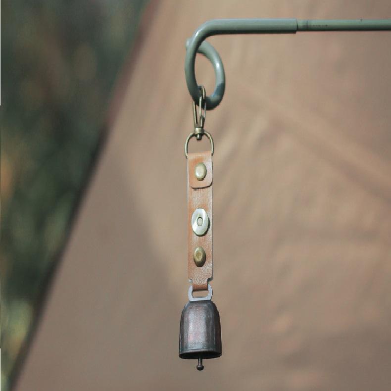 

240009 Металлический железный подвесной колокольчик с колокольчиком