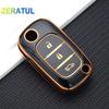 Shell Fob For Renault Fluence Clio For Lada Sedan Largus Kalina Granta Vesta X-Ray Xray Tpu Car Key Case Fob Cover Keychain