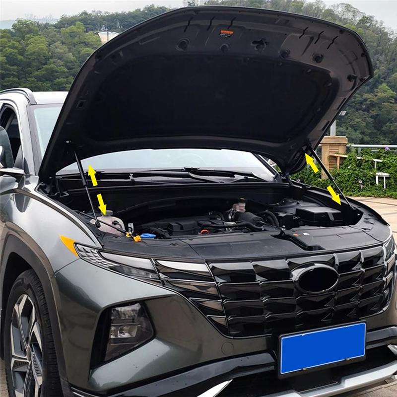 For Hyundai Tucson NX4 2022- 2023 Car Accessories Front Hood Bonnet Lift Support Shock Struts Rod Spring