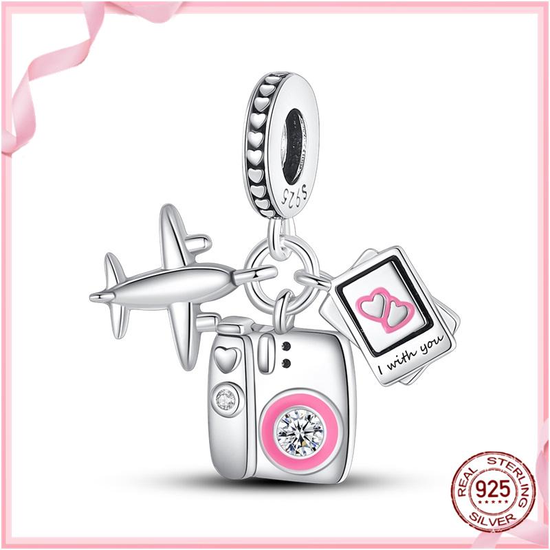 TOP Copper Pink Girls Skirt Cute Cat Charm Bead Charms Bead Charms Ideal For Womens Authentic Bracelets Copper Pendant Do It Yourself Jewellery Gift