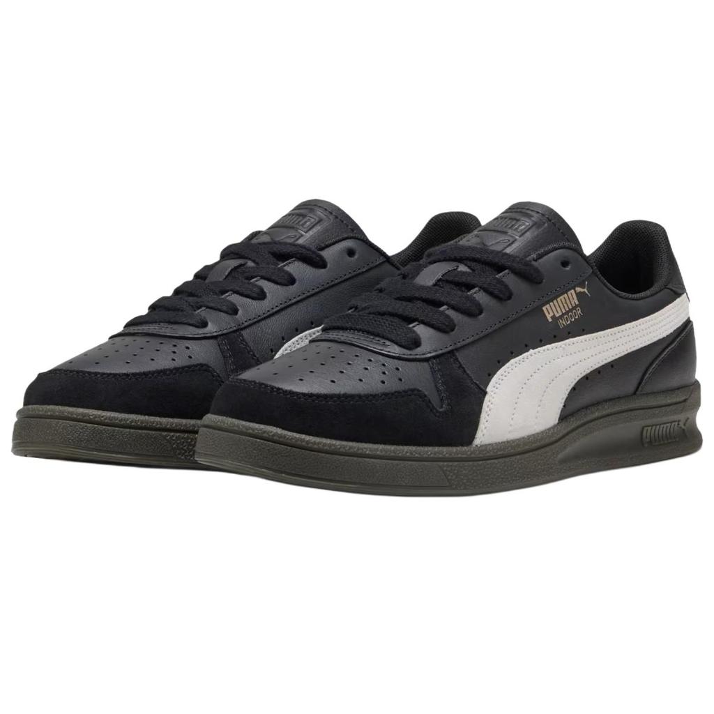 Puma Indoor Comfortable Soft Low-Top Sneakers Unisex Sneakers Black 401360-09