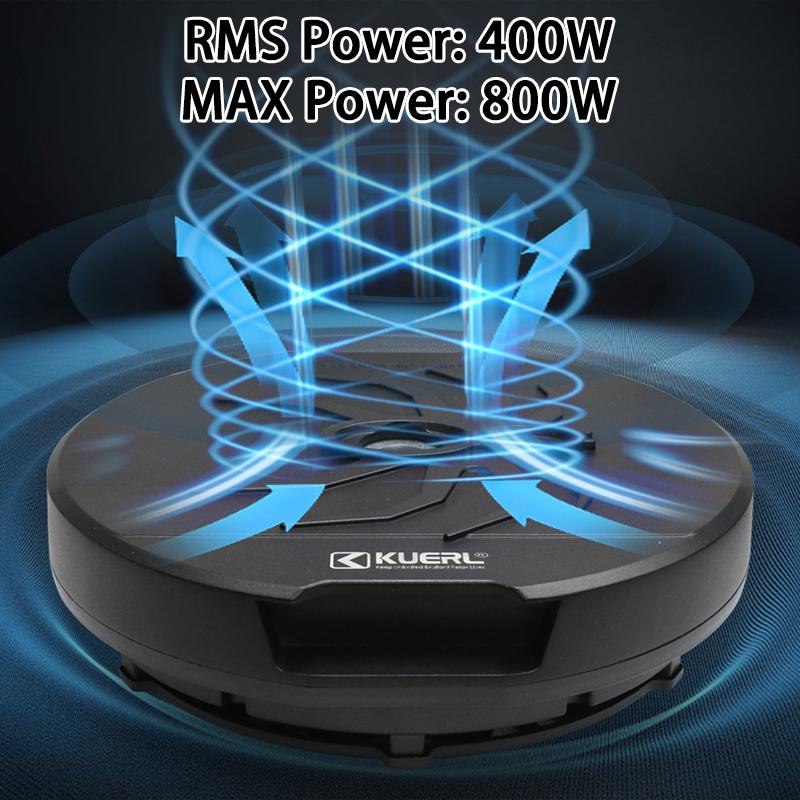 

12-дюймовый автомобильный сабвуфер для запасного колеса 800 Вт, активный супербасовый автомобильный динамик, высокая мощность, автомобильная аудиосистема, установленная под багажником автомобиля, модификация 12 inch