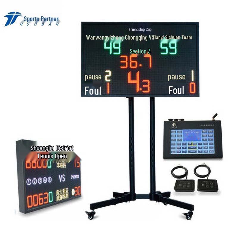 

Sports Partner Multi-Sport Competition Scoreboard with Timer
