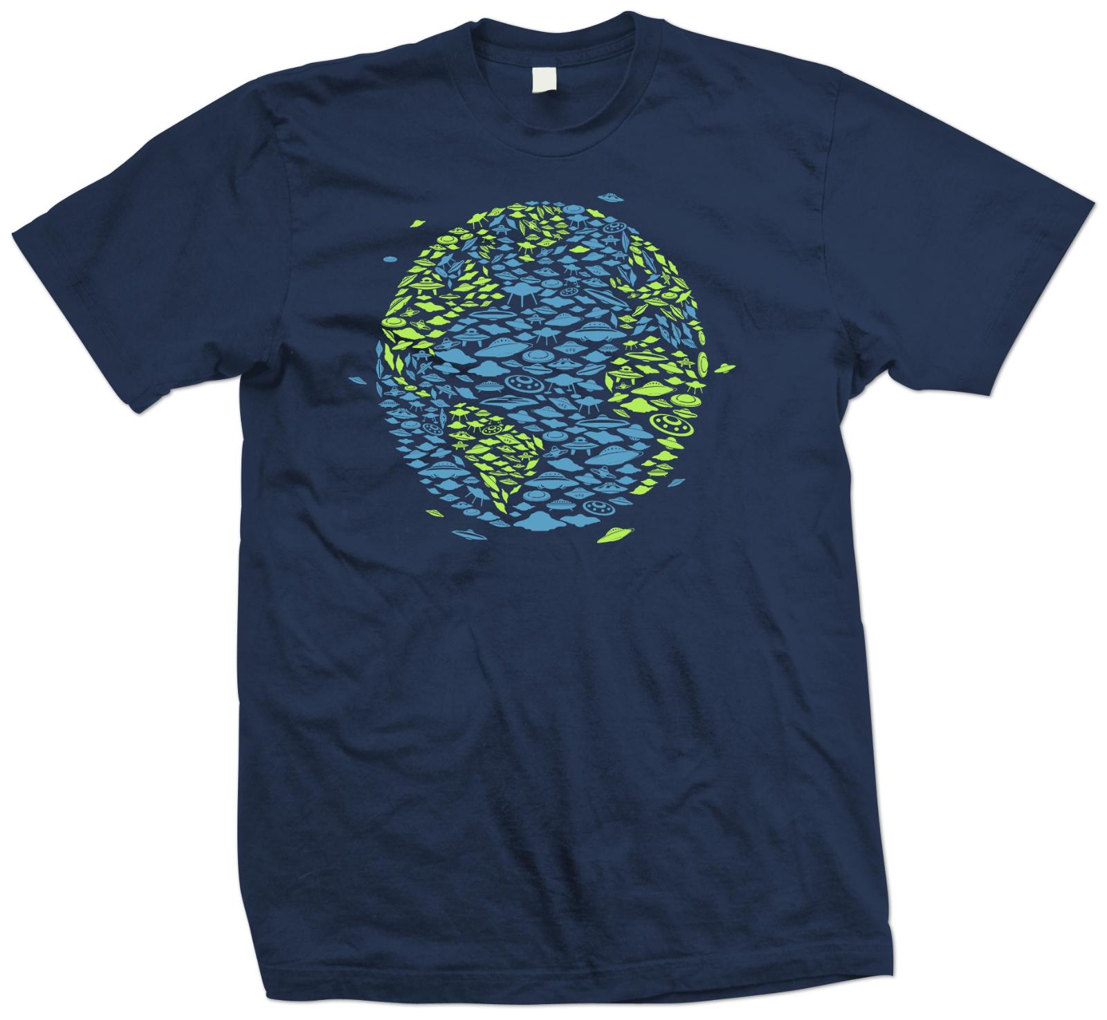 UFO T Shirt - Alien invasion T Shirt - 3 colours - XS to 5XL - UAP T Shirt XXL