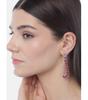 Jewellery Celebrity Inspired Crystal Studded Dangler Earings Earrings for Girls and Women