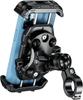 Supporto per smartphone da bici Kaedear Supporto per telefono cellulare Supporto per smartphone da motocicletta Supporto anti-vibrazione Supporto ad aria Blocco leva laterale integrato