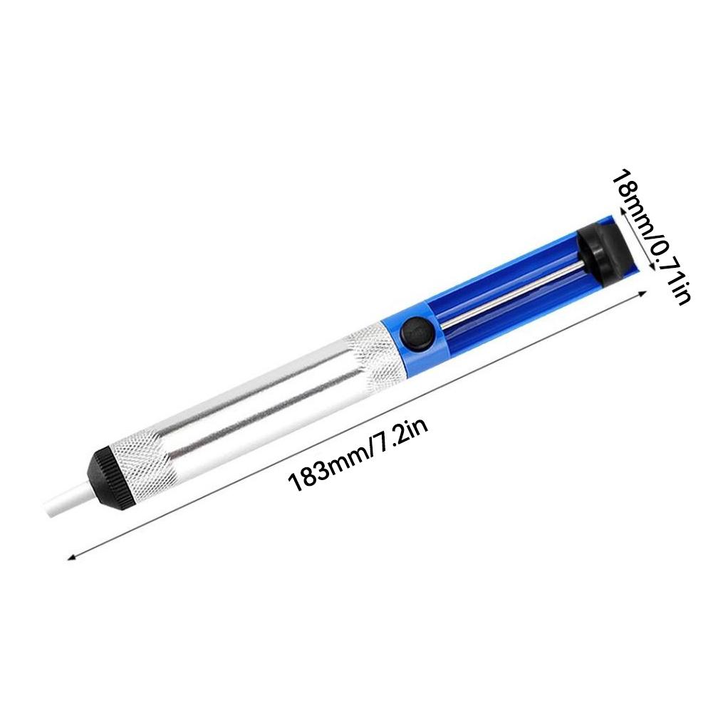 Soldering Sucker Pen Aluminum Metal Desoldering Pump Suction Tin Removal Vacuum Soldering Iron Desolder Hand Welding Tools