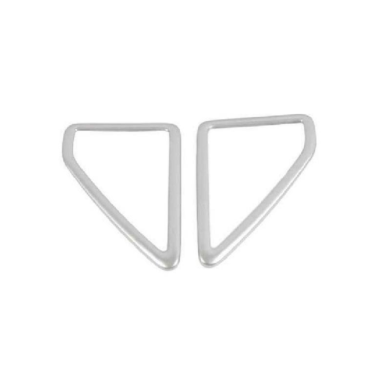 Matte Silver A Pillar Speaker 2013- For Ford Escape Kuga Frame Cover Trim