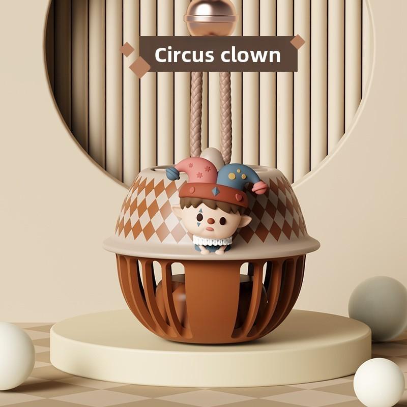 Cartoon Cute Pet Neck Fan With Usb Rechargeable Noleaf Design For Kids Personal Cooling