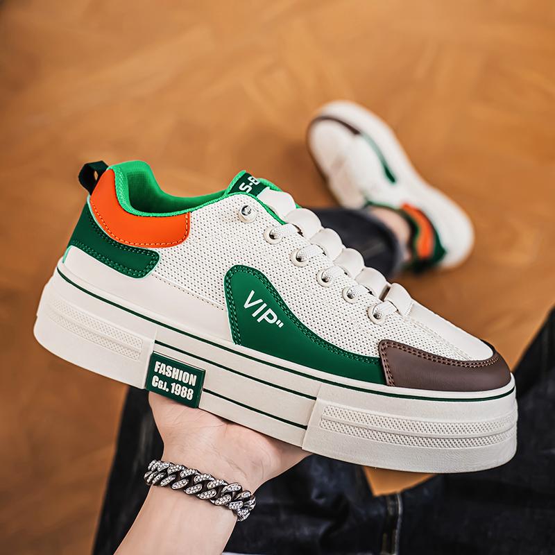 Herrenmode Casual Low Top Skateboardschuhe Jungen Bequeme Sneakers Männliche Studenten Trendy Weiche Sohle Klassisch Atmungsaktiv Fitnessstudio Rutschfest