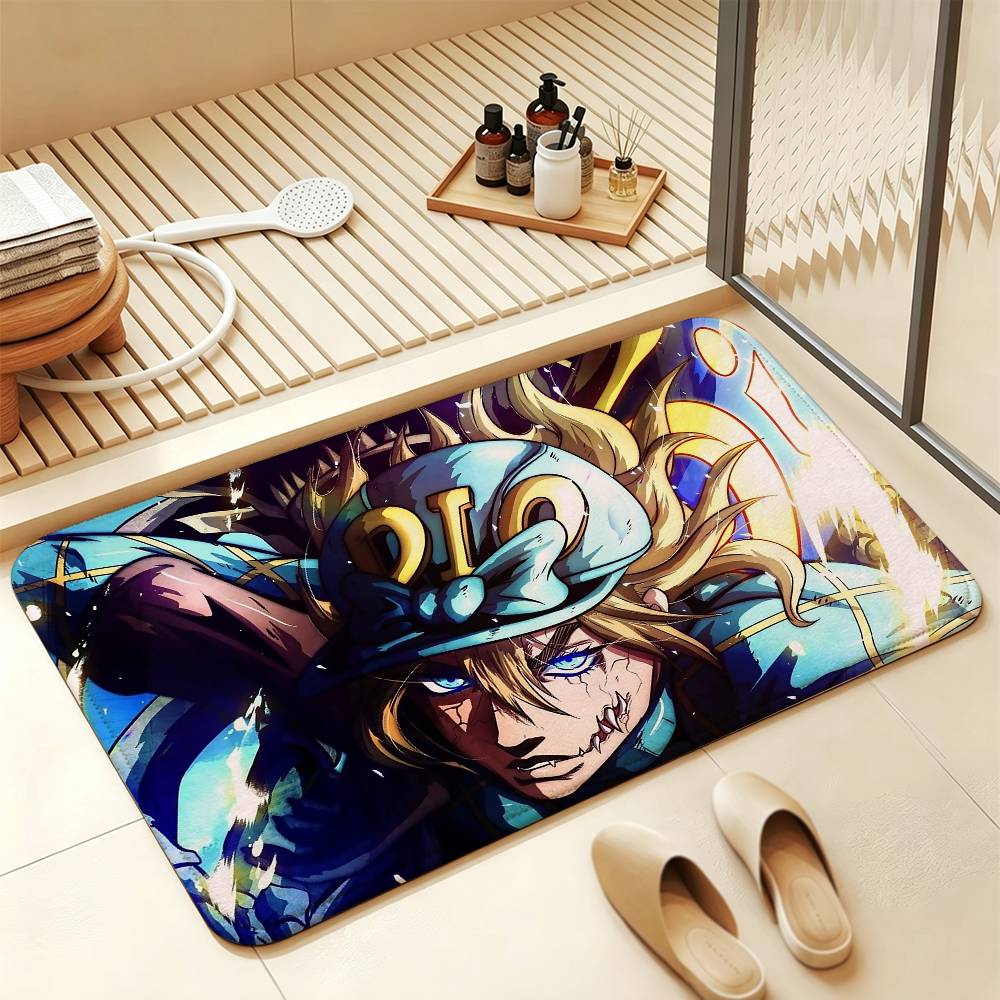 Jojo D-Diego Brando Soft Comfortable Short Plush Rug Carpet mat Anti‑Slip Floor Mat Machine Washable Home Decor