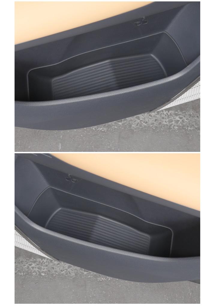 For Geely Starray EM-i Galaxy Starship 7 2025 2026 TPE Door Storage Box Mat Door Pocket Liner Pad Anti-Slip Interior Accessorie 5tr