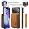 2 In 1 Detachable Magnetic Leather Phone Case for IPhone 17 Air 16 15 14 13 12 11 Plus Pro Max Wallet Cover Cards Holder Pocket