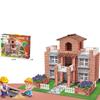 Multicolor Simulation Brick Houses Kit Plastic Assemble Toy  Educational Toy
