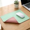 Front and Back Color Matching Leather Mouse Pad Writing Mat Laptop Table Mat  Home