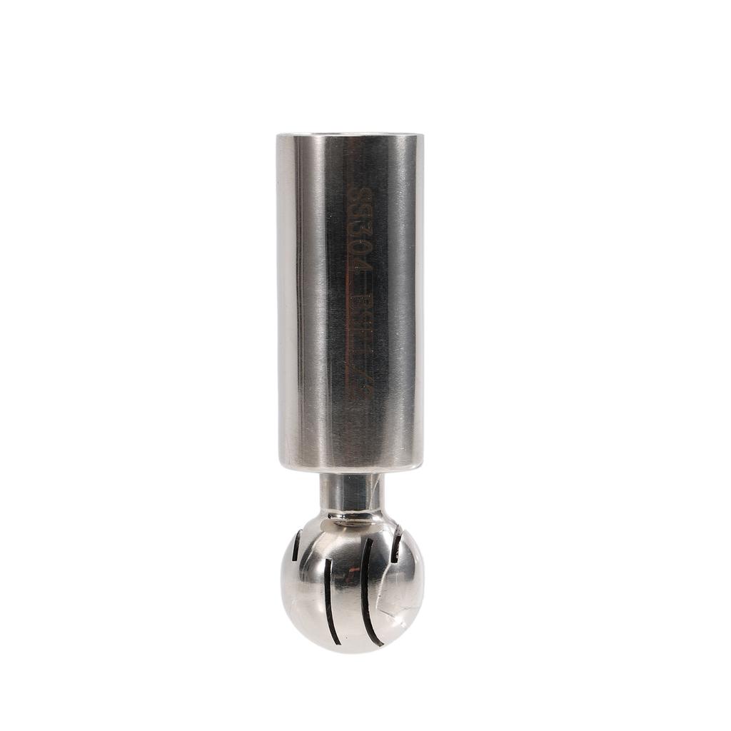 Rotating CIP Spray Ball with 1/2" Male BSP Connection Stainless Steel 304 Homebrew Conical Fermenter Brew Kettle Keg CIP Washin