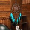 15 Styles Wall Dream Catcher Led Handmade Feather Braided Wind Chimes For Room Decoration Hanging Home Christmas Decor Poster