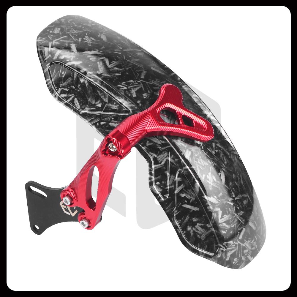 Motorcycle Rear Fender For SYM Husky ADV 125 150 200 /ADX 125 /ADXTG 150 /NAGA 155 Extended Mudguard with Aluminum Alloy Bracket