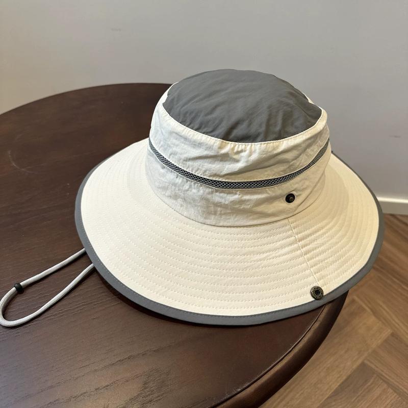 Fisherman'S Hat Fashionable And Versatile Sunscreen Mountaineering Hat Adjustable Breathable Waterproof Outdoor Camping Hat
