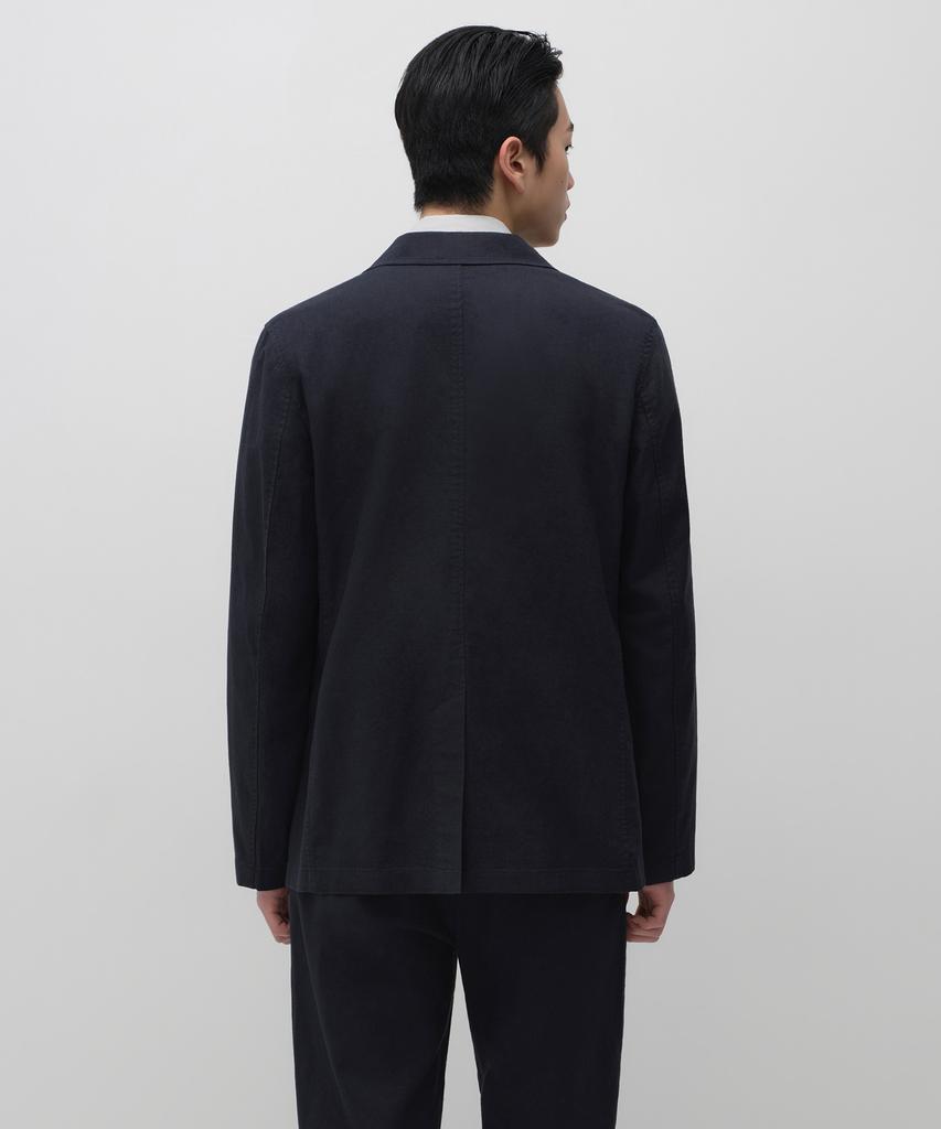 Musinsa Standard [City Workers] Linen Blend Blazer [Navy]
