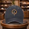 Mens Sword and Shield Emblem Baseball Cap Outdoor Fashion Adjustable Casual Hat Urban Style Lightweight Fashion Visor All