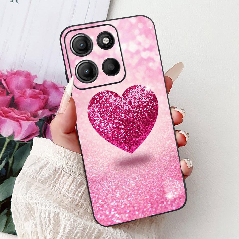 For Motorola Moto G15 Case Moto G75 XT2437-2 Luxury Popular Painted Cover Soft TPU Phone Case For Motorola G15 G 75 MotoG75 Bags
