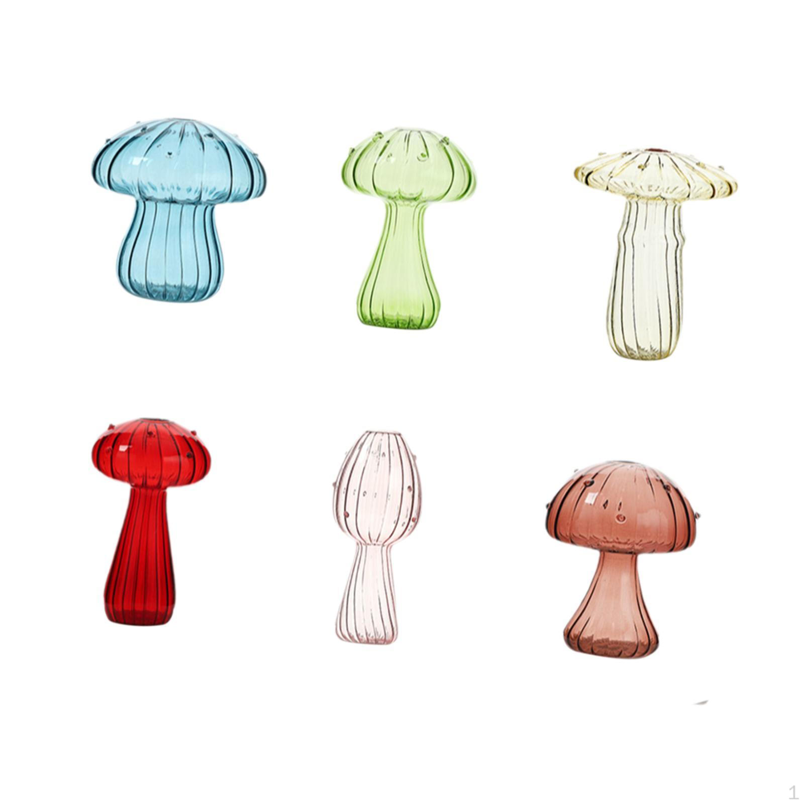 

Стеклянные вазы для комнатных растений и декоративных целей 6pcs