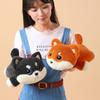 35Cm Lying Cute Dog Puppy Doll Stuffed Shiba Inu Husky Plush Toy Fluffy Appeasing Birthday Present