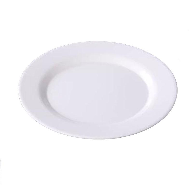 Yangge CLQ Melamine White Round Plate