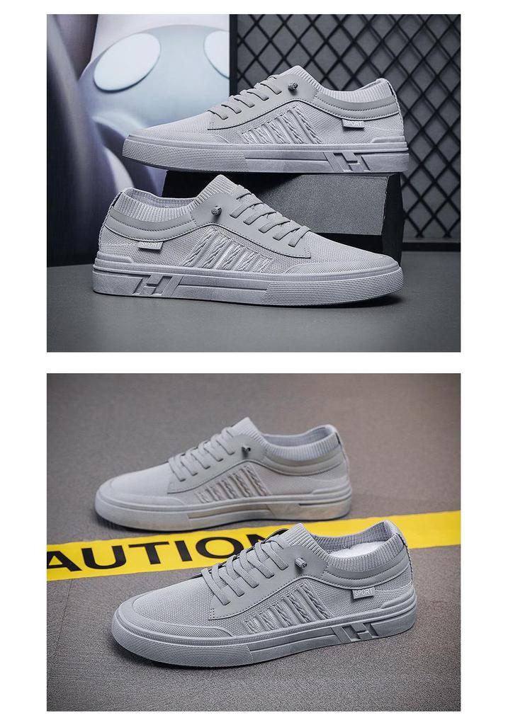 Men's Trendy Breathable Mesh Casual Shoes with Soft Sole