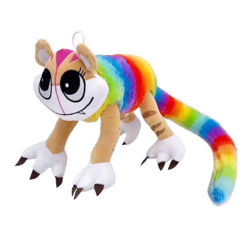 

Игровое время Поппи Глава 4 Радужная длиннохвостая кошка Плюшевая игрушка Набивная кукла-подарок