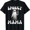 Boo Ghost Halloween Ghost Spooky Mama Costume T-Shirt