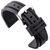 Watchband 22mm 24mm Silicone Watch Band Strap Sport Soft Diving Rubber Clock Watchbands Stainless Steel Pin Buckle Bracelet Accessories
