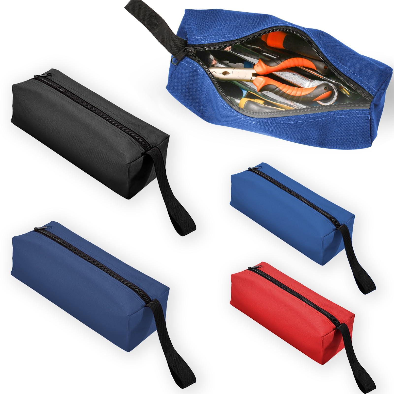 

JnTech Tool Tool Electrician 4 Pieces Large 2 Car Tool Tool Screwdriver Storage Tool Small Tool Oxford Repair Storage Tool Large Durable Bag, Holder,
