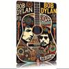 Vintage Metal Sign Bob Dylan Retro Tin Poster Wall Art