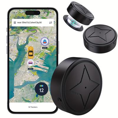 GPS Tracker Strong Magnetic Car Vehicle Tracking Anti-Lost, Multi-Function GPS Mini Locator, No SIM Card Is Included