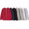 350g Cotton Blend Oversized Drop Shoulder Hooded Zip-Up Sweatshirt Unisex Casual Streetwear Fall