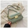Fashionable Korean Style Shoulder Bag 2024 Summer New Bag Women Simple Small Square Bag