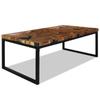 Day and Night - Day and Night Teak Resin Coffee Table 110x60x40 Cm