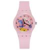 Children's Watch Boys and Girls Cute Cartoon For Little Dinosaur Kids Students Quartz Watches Silicone Candy Color