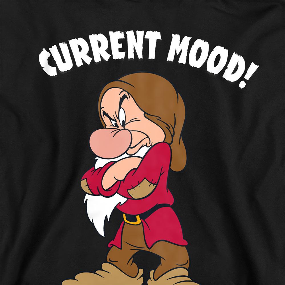 Snow White And The Seven Dwarfs Childrens/Kids Current Mood Grumpy Heather Hoodie