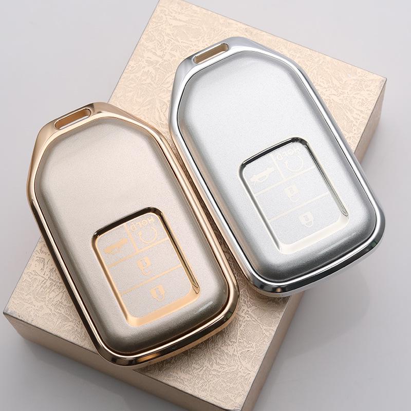 Aluminiumlegierung Auto Schlüsselabdeckung für Honda Fit, Accord, XRV, 10. Generation Lingpai, Xiangyu