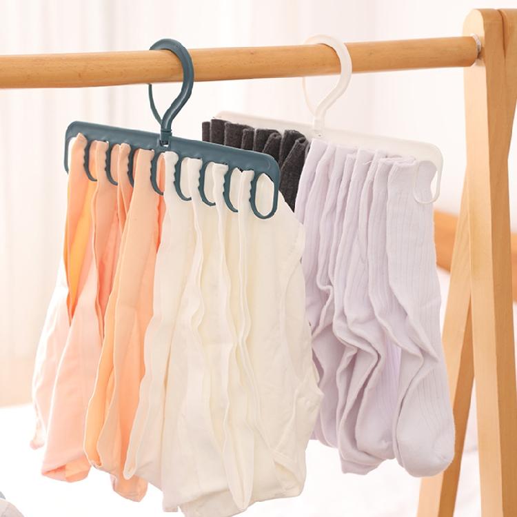 Plastic Laundry Drying Rack Multipurpose Socks Hanger for Towels Underwear