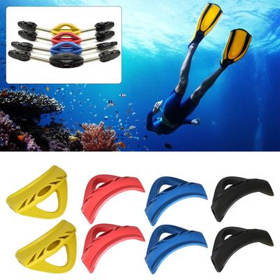 1 Pair Flexible Strap Water Sports Accessories Set Spring Heel Strap Replacement Band Rubber Diving Fins Strap Flippers