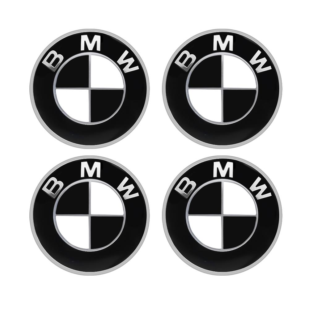 56/60/65mm Naklejki na Dekielki Piast Kół Samochodowych Odznaka Samochodowa Dla BMW M M3 M5 M6 X3 E46 E90 E39 F10 F20 F30 G20 E60 E36 E34 X6