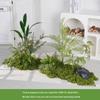 Luxury Faux Green Plant and Flower Decor - Indoor Moss and Grass Clusters for Elegant Landscaping.