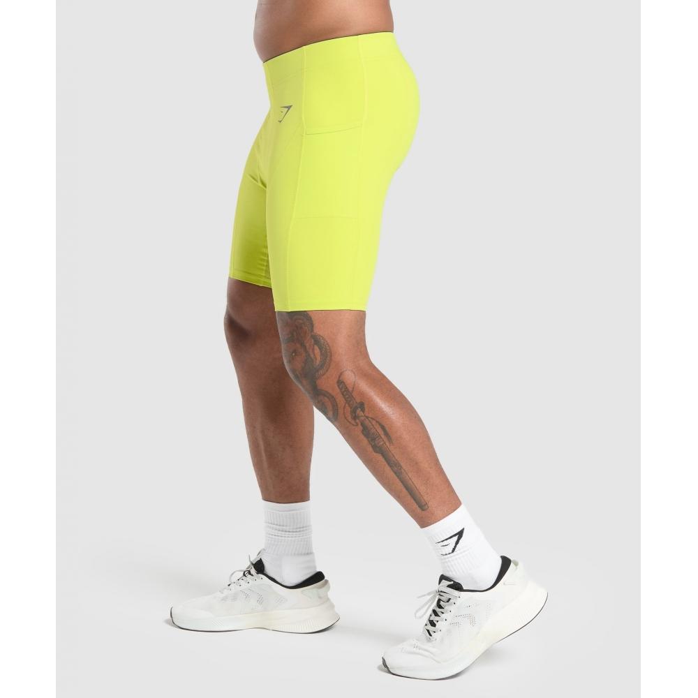 Gymshark Control Baselayer Shorts Vivid Lime A3a2y Ecr6