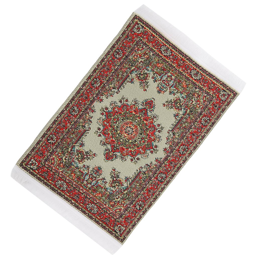 1:12 Oyuncak Bebek Evi Dokuma Halı Minyatür Kilim Oyuncak Bebek Evi Dekorasyonu Çocuk Hediyesi Aksesuarlar#2