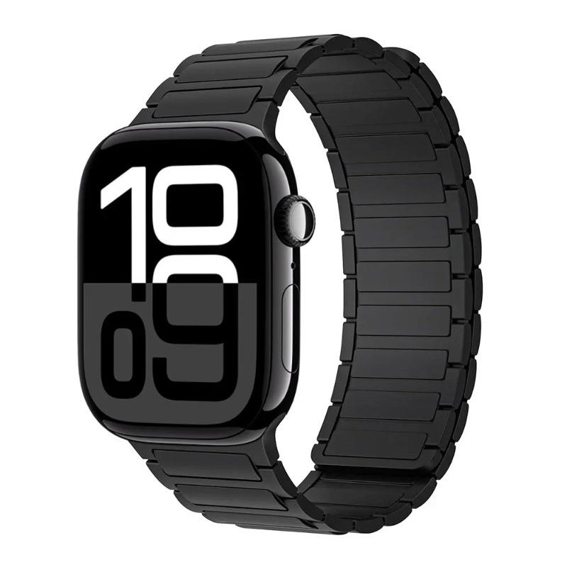 Silicone Strap+Case For Apple Watch Ultra 3/2/1 49mm 11 10 46mm 42mm Magnetic Band iWatch 9 8 7 45mm 41mm 6 5 SE 44mm/40mm Cover